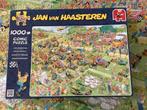 Jan van Haasteren grasmaaierrace, Hobby en Vrije tijd, Denksport en Puzzels, Ophalen of Verzenden, 500 t/m 1500 stukjes, Gebruikt