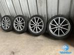 Originele Audi A6 S6 C7 4G 19 inch antraciete velgen 5x112 z, Auto-onderdelen, Banden en Velgen, 19 inch, Gebruikt, 255 mm, Banden en Velgen