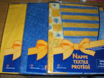 Nappe ronde en textile protégé(1m55)