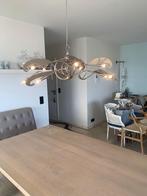 Grote hanglamp zilverkleurig, Huis en Inrichting, Lampen | Hanglampen, Ophalen, Zo goed als nieuw, Metaal, Modern