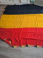 Oude belgishe vlag 180x180cm, Ophalen of Verzenden, Gebruikt