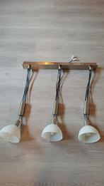 Suspension 3 lampes, Enlèvement, Utilisé, Verre, 50 à 75 cm