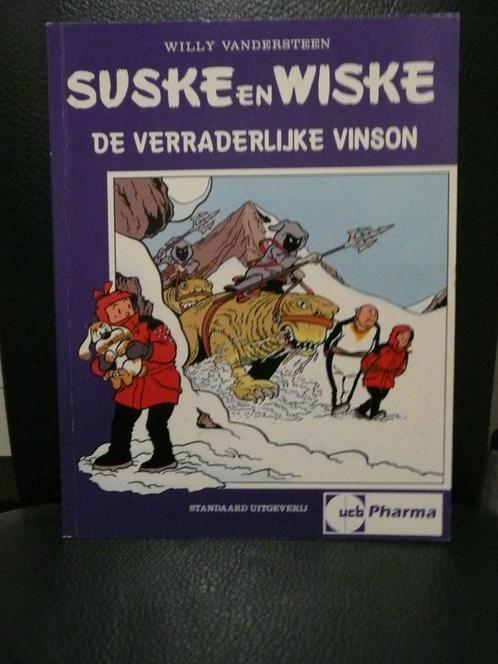 SUSKE EN WISKE "DE VERRADERLIJKE VINSON" RECLAME UITGAVE UCB, Boeken, Stripverhalen, Zo goed als nieuw, Eén stripboek, Ophalen of Verzenden