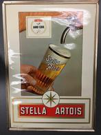 Stella reclame bordje, Reclamebord, Plaat of Schild, Stella Artois, Ophalen of Verzenden, Zo goed als nieuw