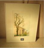 Mooi Aquarel 'St Katelijne Waver' - Paul Goossens, Antiek en Kunst, Ophalen of Verzenden