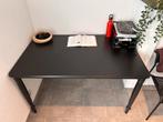 Zwarte tafel / bureau in perfecte staat, Huis en Inrichting, Ophalen, Zo goed als nieuw, Metaal