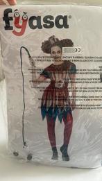 Carnaval vintage clown, Kinderen en Baby's, Carnavalskleding en Verkleedspullen, Ophalen of Verzenden, Zo goed als nieuw, Meisje
