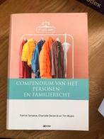 Compendium van het personen-en familierecht, Boeken, Studieboeken en Cursussen, Ophalen, Zo goed als nieuw