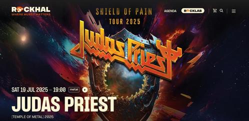 Judas Priest Rockhall Esch-sur-Alzette (Luxembourg), Tickets en Kaartjes, Evenementen en Festivals, Eén persoon