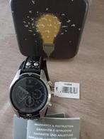 Montre Fossil, Enlèvement ou Envoi, Acier, Cuir, Fossil
