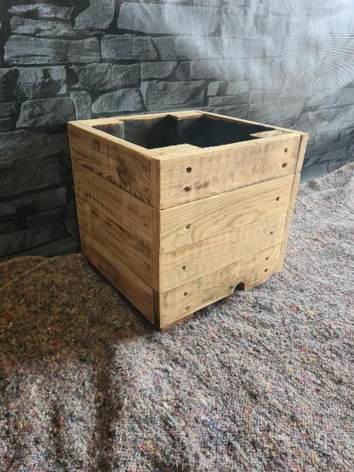 Beperkte voorraad – Geïmpregneerde Plantenbakken, Tuin en Terras, Bloembakken en Plantenbakken, Nieuw, Hout, Binnen, Balkon, Tuin