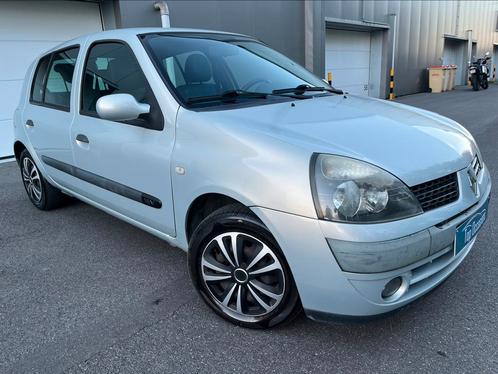 Renault Clio 1.2i Benzine 2003 Airco 126.000KM Gekeurd LEZOK, Autos, Renault, Entreprise, Achat, Clio, ABS, Phares directionnels