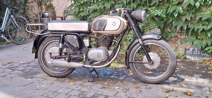 Gilera 200 Extra, Motoren, Motoren | Oldtimers, Toermotor, 11 kW of minder, 1 cilinder, Ophalen