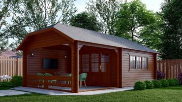 NIEUW tuinhuis Wolfskap W4x4+3 beschikbaar voor biedingen