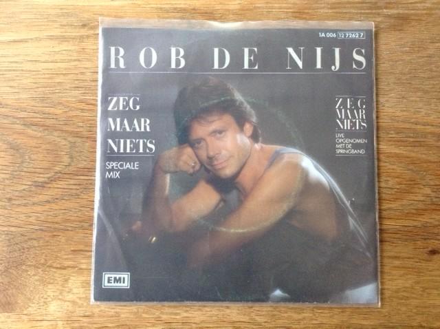 single rob de nijs, Cd's en Dvd's, Vinyl Singles, Single, Nederlandstalig, 7 inch, Ophalen of Verzenden