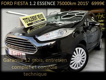 FORD FIESTA 1.2 ESSENCE ‼️GARANTIE 1 AN CTOK‼️ beschikbaar voor biedingen