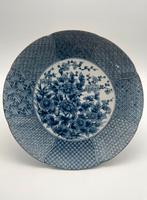 Antiek Chinees blauw-wit porseleinen bord, Antiek en Kunst, Ophalen of Verzenden