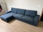 KIVIK 3-zitsbank met chaise longue, Tallmyra blauw, Huis en Inrichting, Zetels | Zetels en Chaises Longues, Ophalen, 250 tot 300 cm