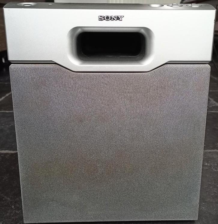 Sony SA-WM20 actieve subwoofer, Audio, Tv en Foto, Luidsprekerboxen, Gebruikt, Subwoofer, Minder dan 60 watt, Sony, Ophalen of Verzenden