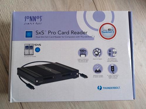 Sonnet SXS PRO Dual Card reader, Informatique & Logiciels, Lecteurs de carte mémoire, Comme neuf, Enlèvement ou Envoi