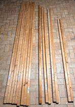 Balkjes geschaafd vurenhout, Tuin en Terras, Ophalen, Gebruikt
