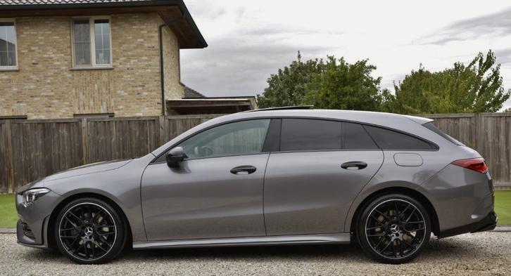 CLA 220 AMG 7G-DCT*LOOK 45 AMG*FULL OPTION-190PK*, Auto's, Mercedes-Benz, Bedrijf, Te koop, CLA, ABS, Achteruitrijcamera, Adaptieve lichten