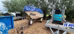 Motorboot Riba met trailer en vaargerei te koop, Watersport en Boten, Motorboten en Motorjachten, Ophalen, Gebruikt
