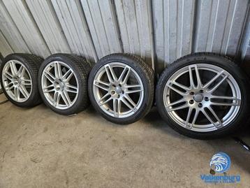 7-8mm! Originele Audi A6 C7 4G 19 inch velgen 5x112 winterba beschikbaar voor biedingen