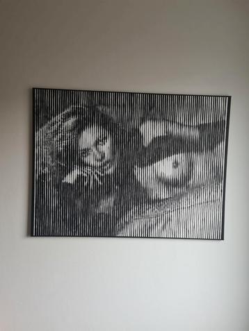 Popart, kunst, wanddecoratie, Gerke Rienks, Kate Moss, Antiek en Kunst, Ophalen of Verzenden