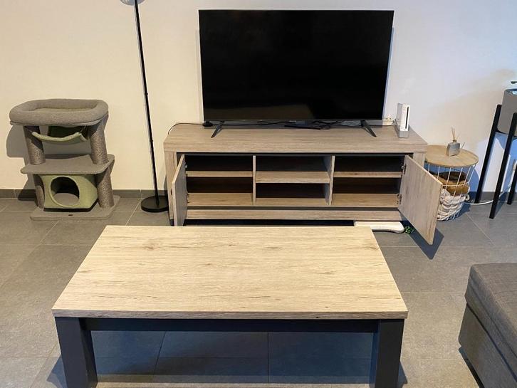 TV-meubel & Salontafel (WEBA), Huis en Inrichting, Kasten |Televisiemeubels, Gebruikt, Minder dan 100 cm, 150 tot 200 cm, 50 tot 75 cm