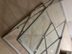 Table basse en verre, Huis en Inrichting, Tafels | Salontafels, Ophalen, 100 tot 150 cm, 50 tot 75 cm, 50 tot 100 cm