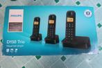 Philips D150 Trio draadloze telefoonset, Telecommunicatie, Vaste telefoons | Handsets en Draadloos, Ophalen of Verzenden, Gebruikt