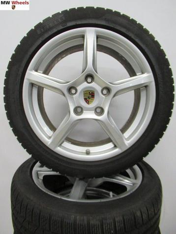 Originele Porsche Boxster Cayman 18 inch velgen winterbanden beschikbaar voor biedingen