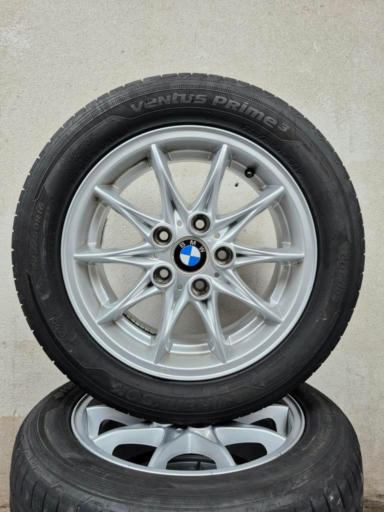 BMW 16" met Hankook, Auto-onderdelen, Banden en Velgen, Ophalen of Verzenden, 16 inch, Band(en)