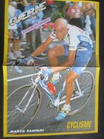 wielerposter 1995 team carrera marco pantani, Verzenden, Zo goed als nieuw