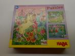 HABA - meisjespuzzel 3 x 48 stukken compleet + 5 jaar, Kinderen en Baby's, Ophalen of Verzenden, 10 tot 50 stukjes, Gebruikt, 4 tot 6 jaar