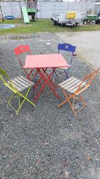 Tuintafelset, Ophalen