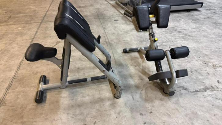 Technogym Scott Bench , Lower Back Bench, Sport en Fitness, Fitnessmaterialen, Gebruikt, Ophalen