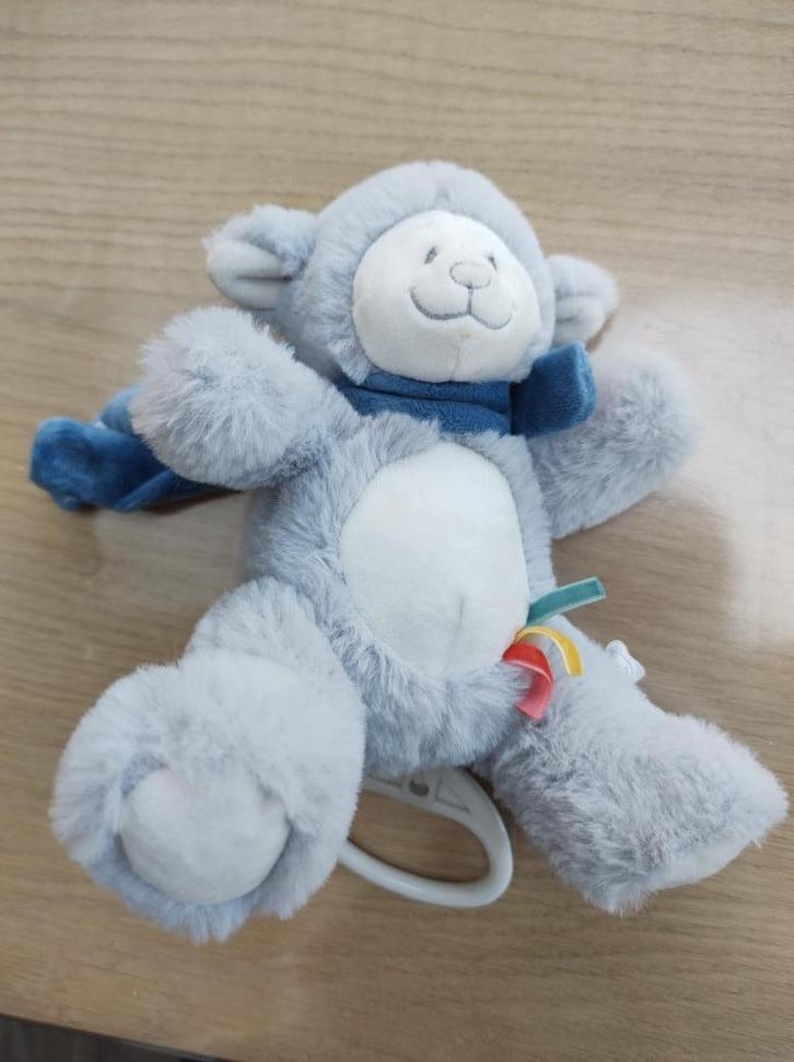 Knuffel met muziek, Kinderen en Baby's, Speelgoed | Knuffels en Pluche, Zo goed als nieuw, Beer, Ophalen of Verzenden