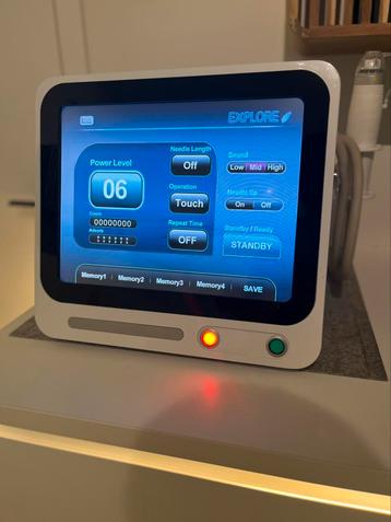 microneedling par radiofréquence explore, Enlèvement