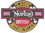 Écusson Norton Classic pour motos britanniques, 81 x 62 mm, Enlèvement ou Envoi, Neuf