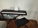 digitale piano - Thomann DP-26 + stand + bankje, Muziek en Instrumenten, Piano's, Ophalen, Zwart, Digitaal, Zo goed als nieuw