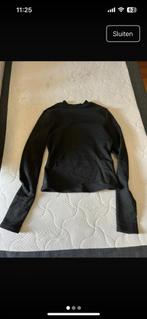 Zwarte fleece trui, Kleding | Dames, Truien en Vesten, Ophalen, Zo goed als nieuw