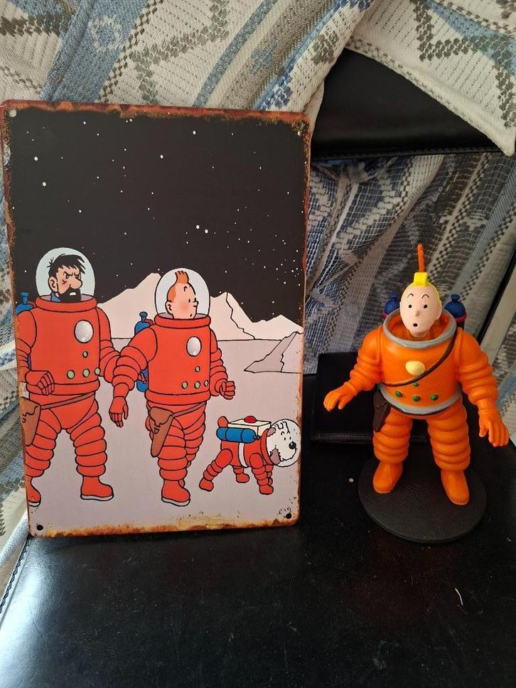 Nieuwe vintage stijve aluminium plaat, Verzamelen, Beelden en Beeldjes, Nieuw, Overige typen, Ophalen of Verzenden