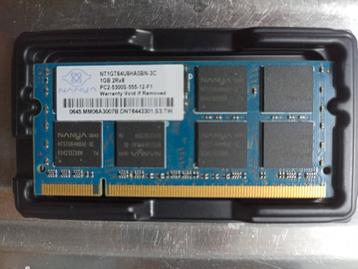 1GB SO-DIMM DDR2 RAM, Enlèvement ou Envoi, Comme neuf