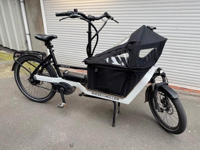 Riese & Müller Packster 40 vario, Fietsen en Brommers, Fietsen | Bakfietsen, Gebruikt, Overige merken, Goederen, Elektrisch, Ophalen