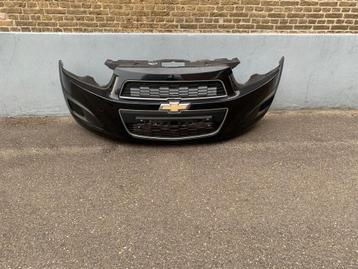 voorbumper chevrolet aveo hatchback 2011 tot 2015 zwart beschikbaar voor biedingen