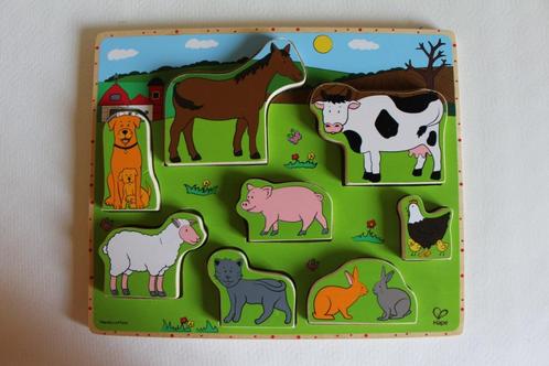 Hape -- Puzzle ferme à emboiter, Enfants & Bébés, Jouets | Puzzles pour enfants, Comme neuf, 6 mois à 2 ans, Moins de 10 pièces