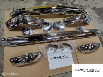 rvs stainless bumperset bmw 02 nieuw 1600-2 1602 1802 2002 beschikbaar voor biedingen