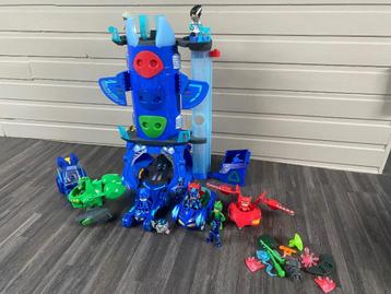 PJ Masks: la tour + super véhicules +  coffret héros